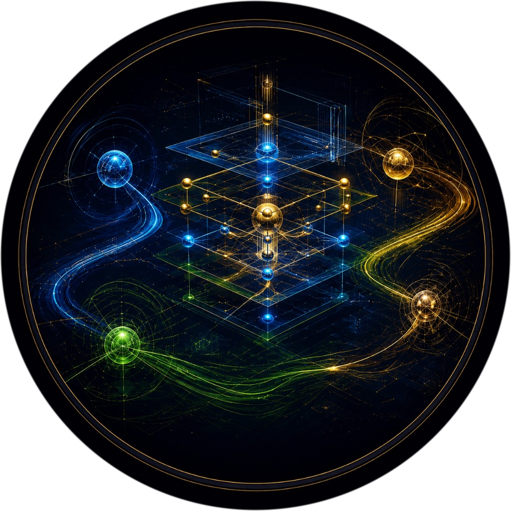 Quantum cyber emblem — QPC Innovation Parade Cyber Command Desk
