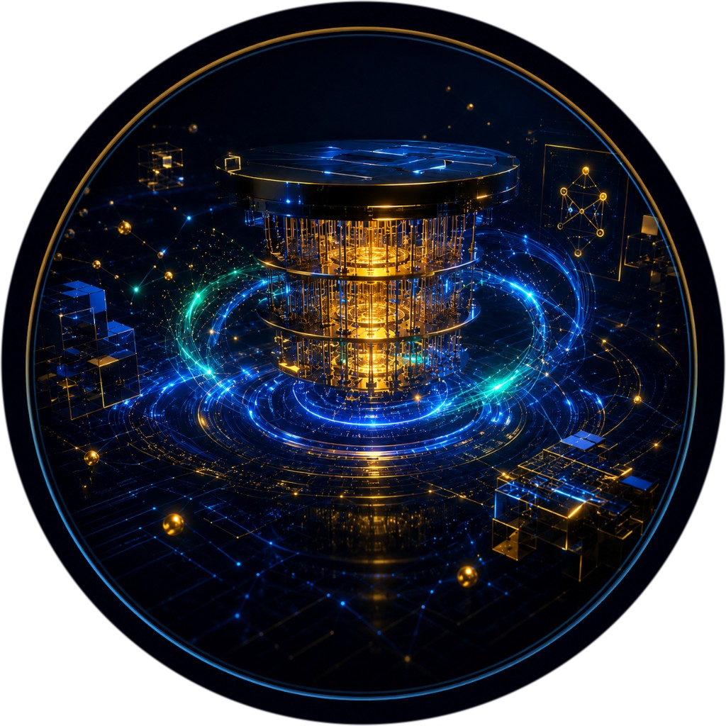 Quantum fusion emblem — QPC Innovation Parade FLiBe